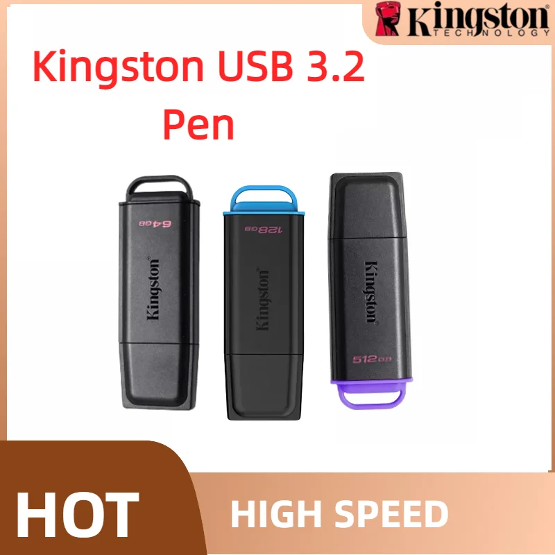 Kingston DataTraveler Exodia USB Flash Drive USB 3.2 Pen Drive DTXG2 64GB 128GB 256GB 512GB U Disk Memory Stick for Computer