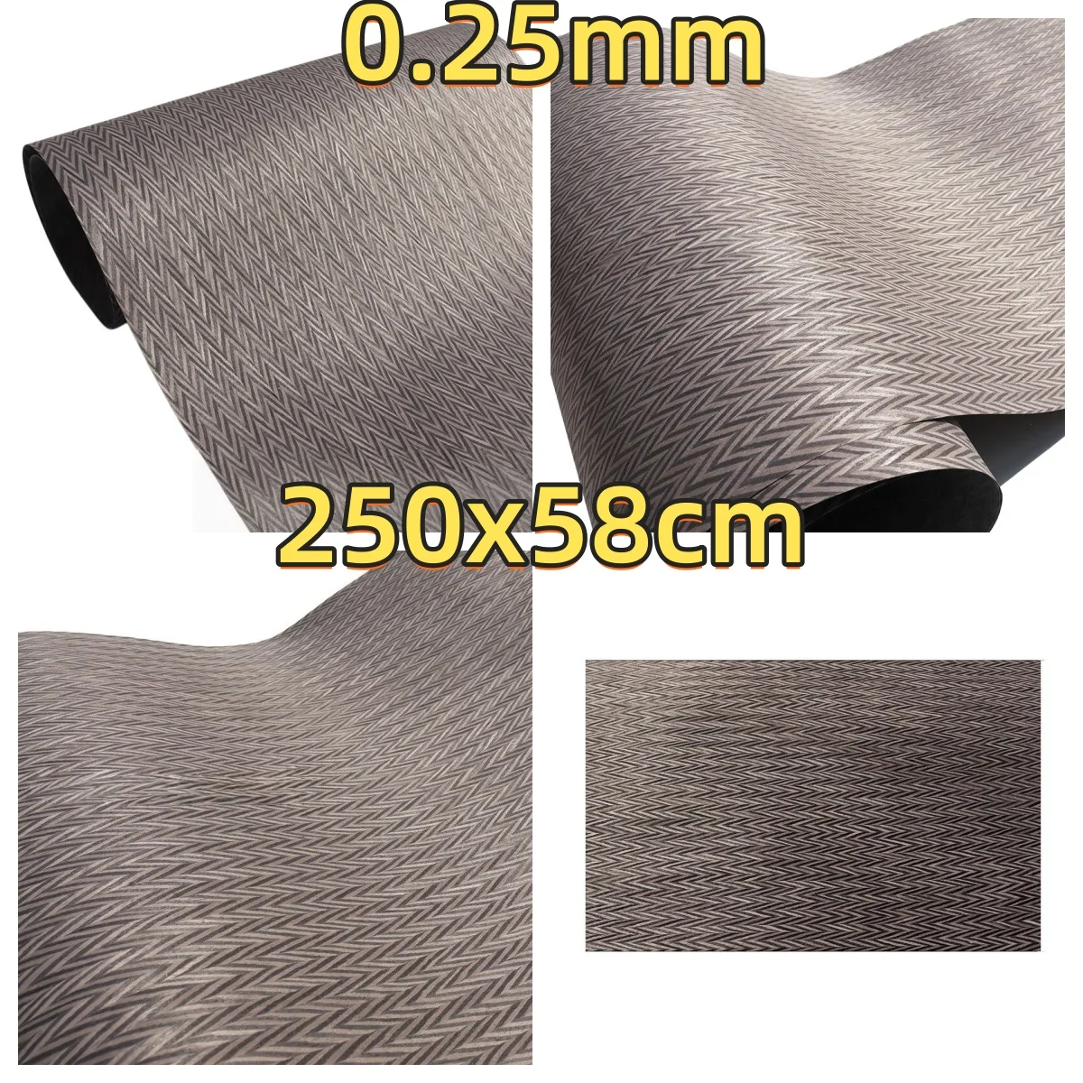 

Downward Mountain Tech Veneer, 0.25mm, 250x58cm, For Furniture & Art Creation.(Backing Non-woven Fabric)
