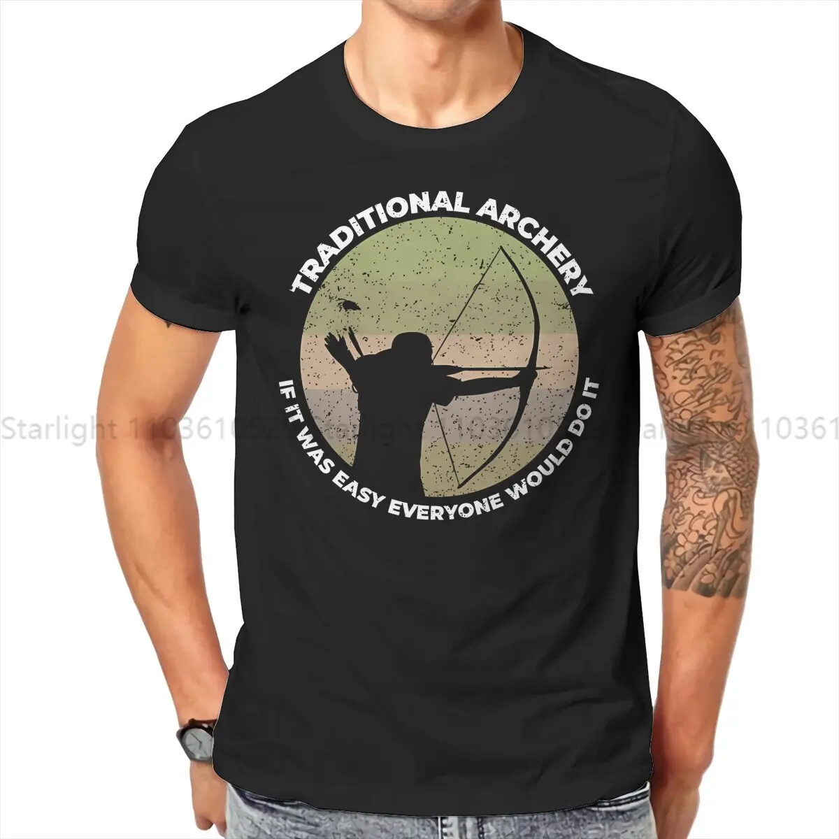 

Archery Man TShirt Traditional If It Was Easy Fashion T Shirt Original Sweatshirts Hipster