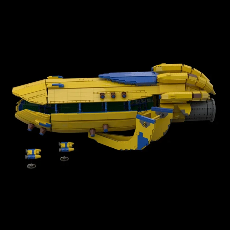 4948 gunship building blocks spaceship boats aircraft assault carrier starship sets pc game space movie warship Fleet commanders