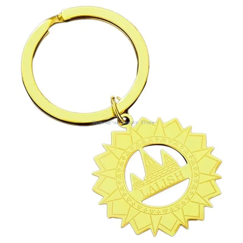 R9je изысканный храм ключей для ключей yazidi Key Jewelry Dewelry Peafowl Temple Key Holder