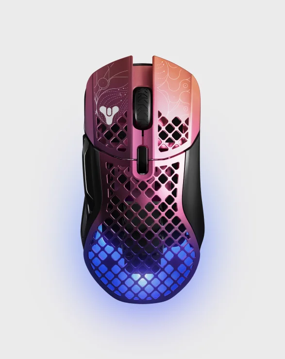 Steelseries Aerox 5 wireless gaming gaming mouse IP54 protection 66g/74g lightweight 9-key programming