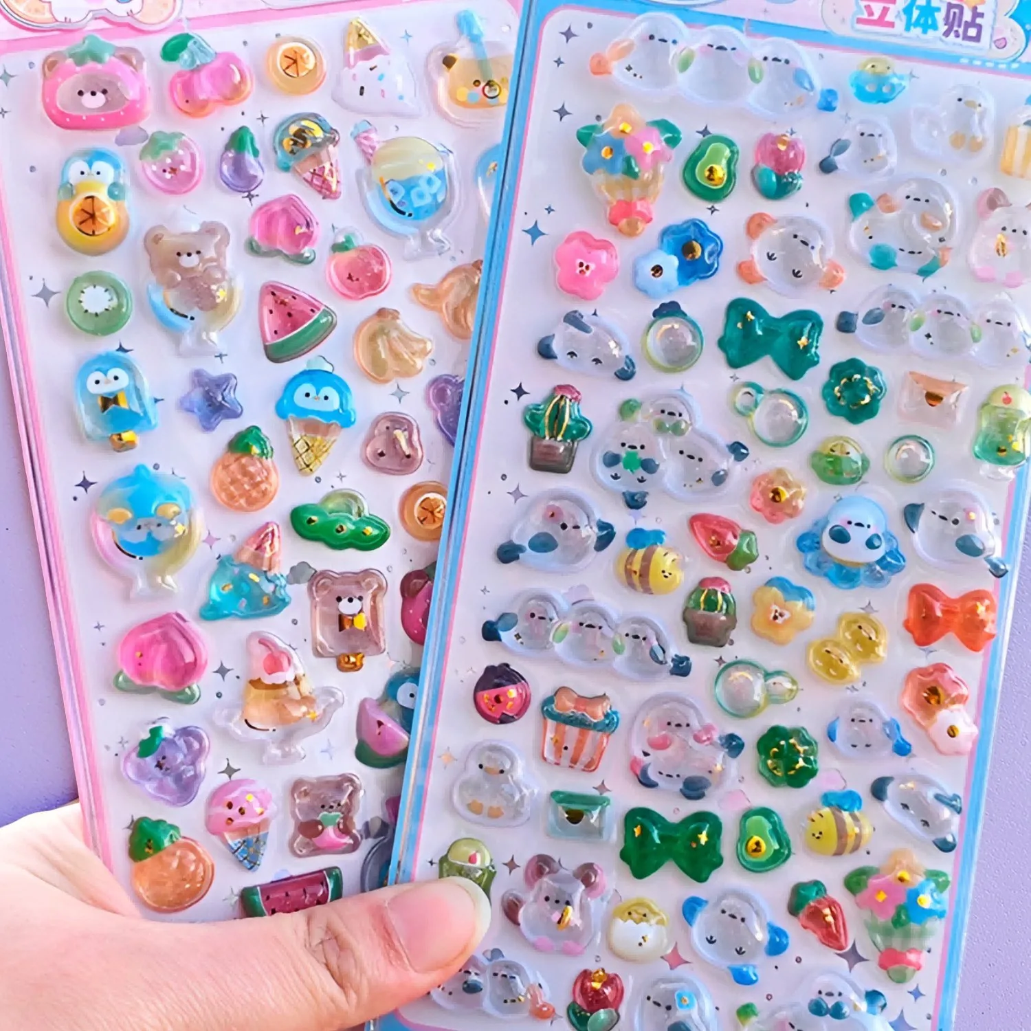 

Милые объемные 3D-наклейки для вечеринок: милые мультяшные конфетные стикеры для телефона, ноутбука, кружки, дневника, скрапбука, украшения, школьные принадлежности