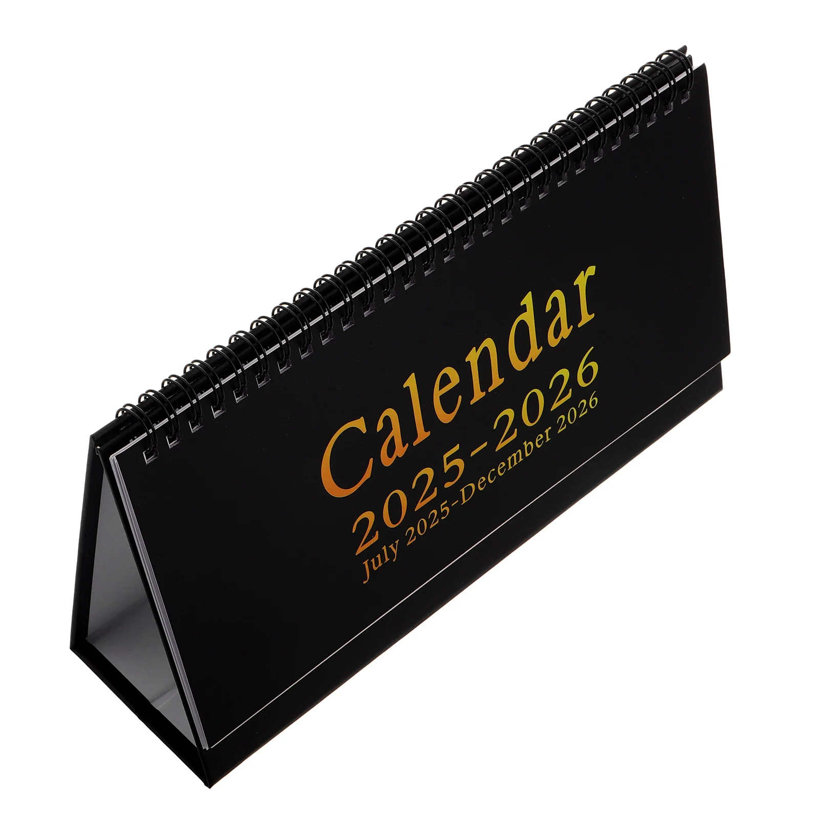 

18 Month Standing Desk 2026 Small Flip Calendar For Office Home Minimalist Design Desktop Organizer Yearly Planner Table