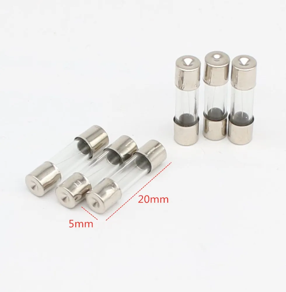5*20  Glass Fuse Fast Fuse 250V 0.1A 0.2A 0.5A 1A 2A 3A 3.15A 4A 5A 6A 7A 8A 10A 12A 15A 20A 30A Quick Blow 5x20mm