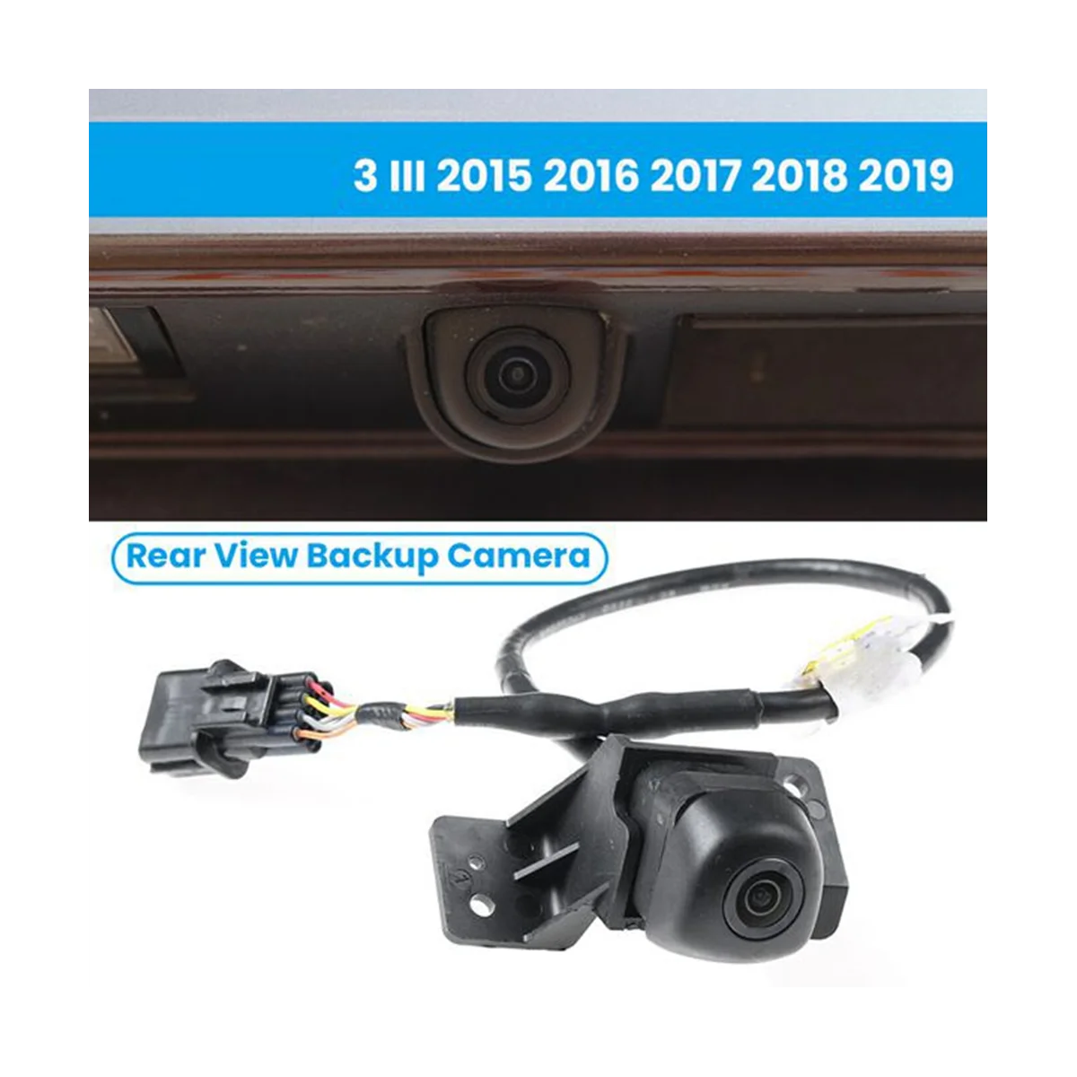 For HYUNDAI TUCSON 3 III 2015-2019 Car Rear View Camera Reverse Parking Assist Backup Camera 95760D3100 95760D3000