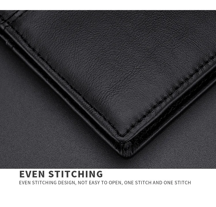 YUECIMIE Männer Minimalistischen Schlank Karte Halter Echtes Leder Karte Brieftasche Schlanke Linie Dünne Mini Kleine Rfid Passport Id Karte Halter Männlich – Detail 19