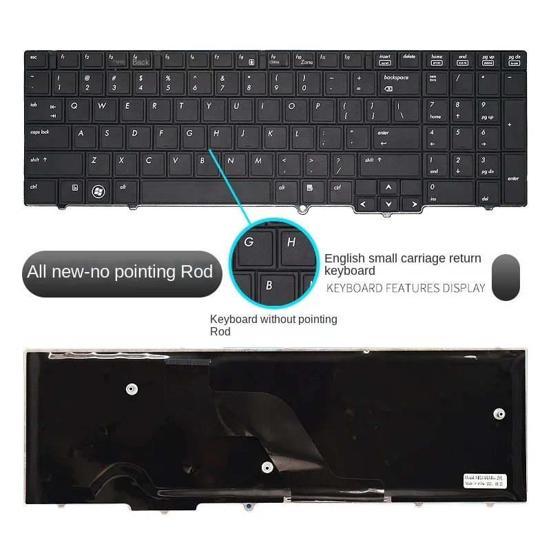 Suitable for replacement  HP  Probook 6540B 6545B 6550B 6555B Laptop keyboard 6540 6545