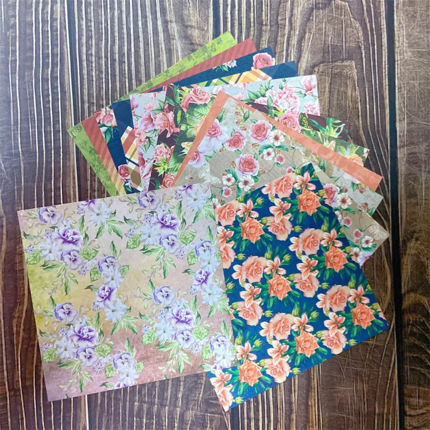papel-de-scrapbook-6x6-polegadas-com-estampa-de-flores-e-amor-eterno-pacote-de-papel-para-artesanato-fundo-para-cartoes-e-projetos-manuais