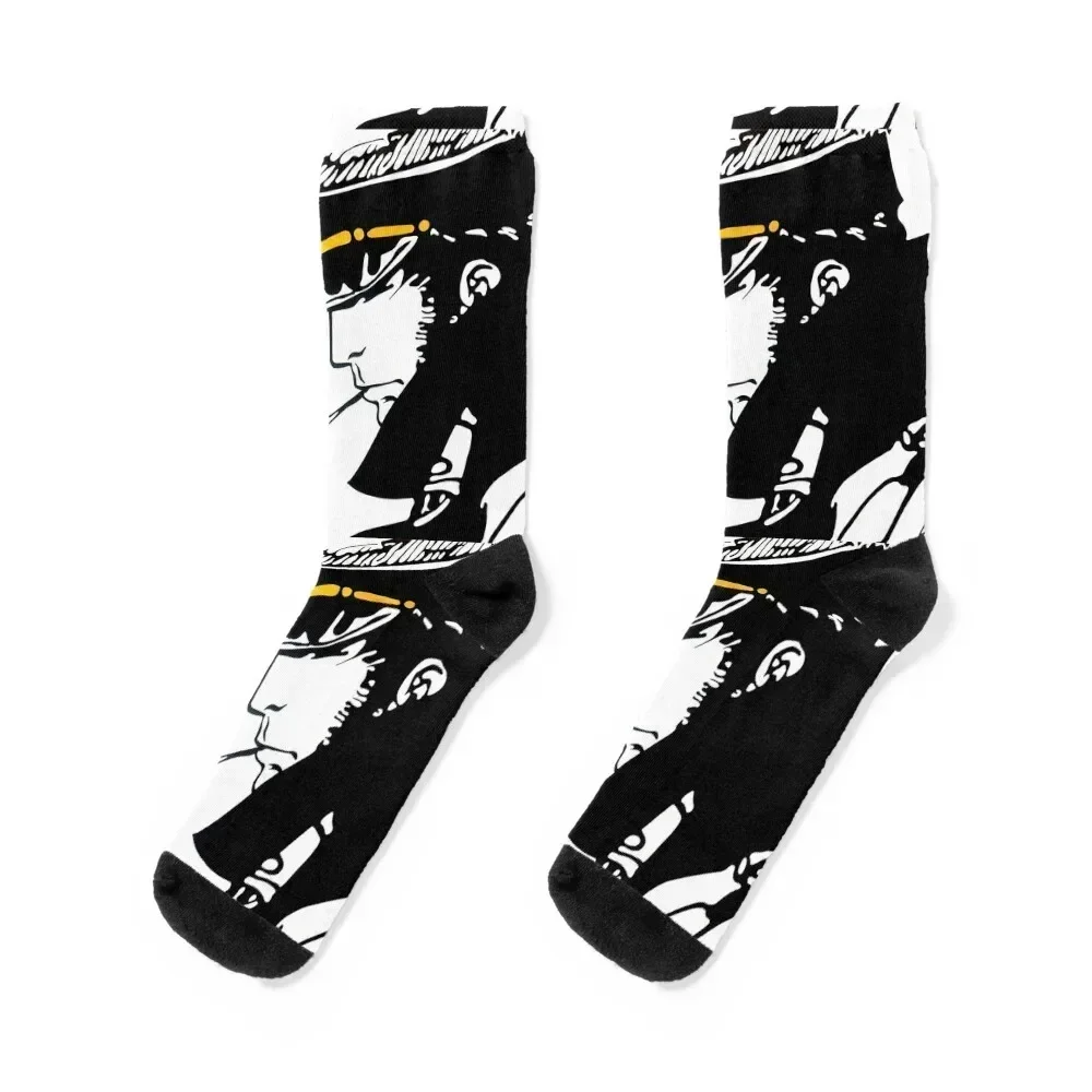 

Corto Maltese - Iconic Figure Socks Non-slip luxury christmas stocking hip hop Men Socks Women's