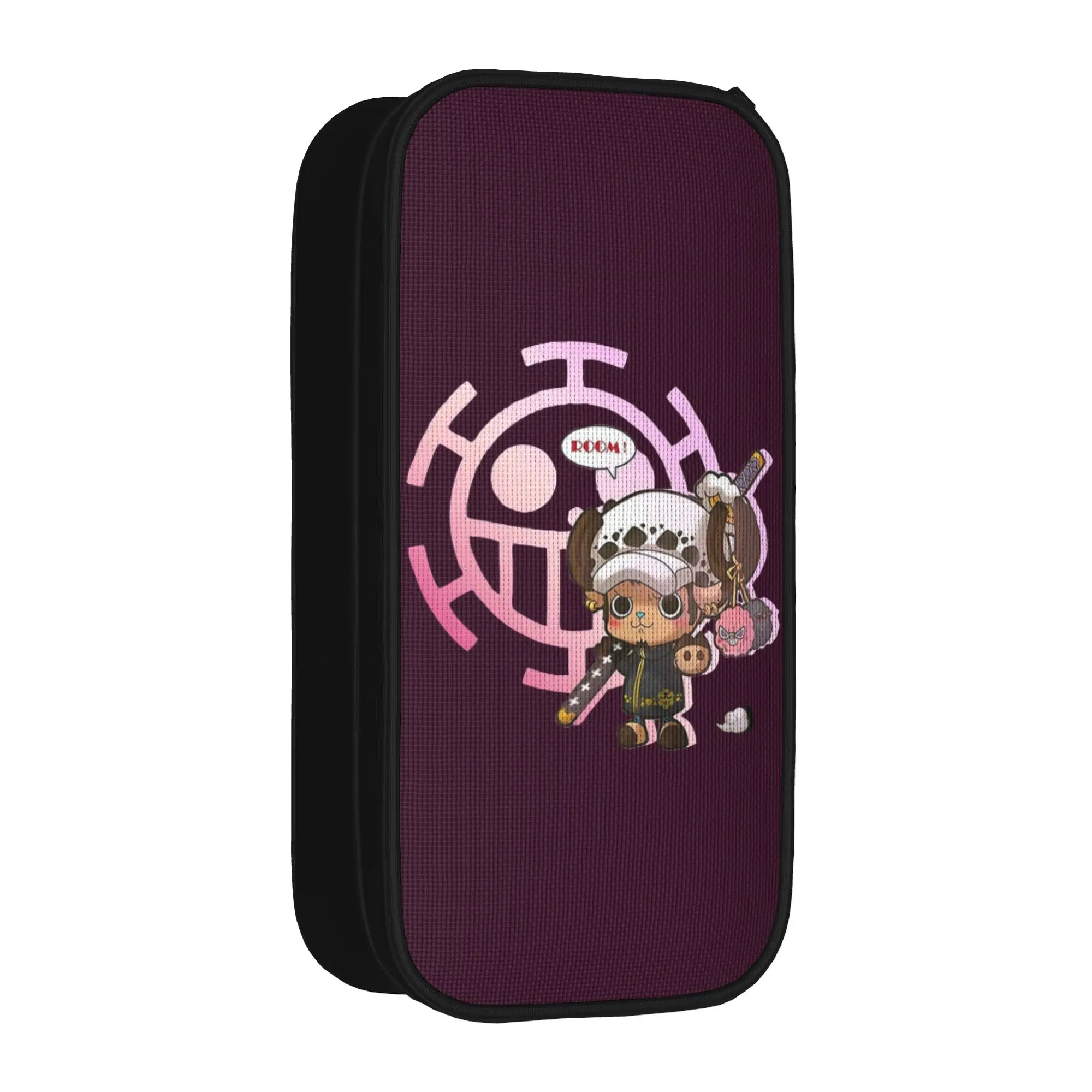 

Tony Tony Chopper Trafalgar Law Pencil Cases Noe Piece Pencil Pouch Pen Holder for Student Pencil Bag Students School Stationery