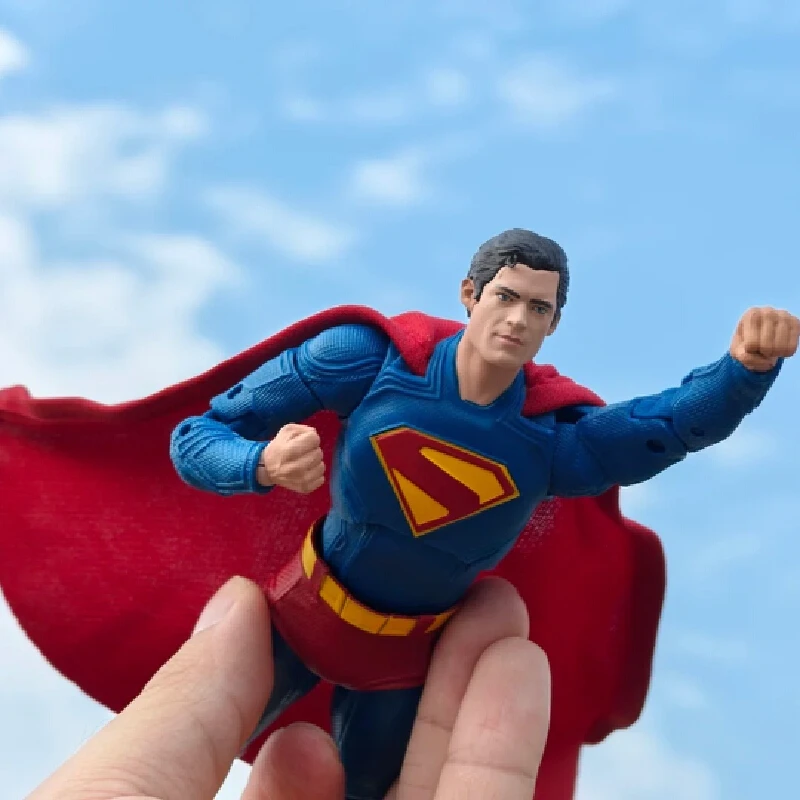 

Genuine In Stock Fondjoy DC Movie Version 19cm Superman Assembled Action Figure Desktop Ornament Birthday Gift