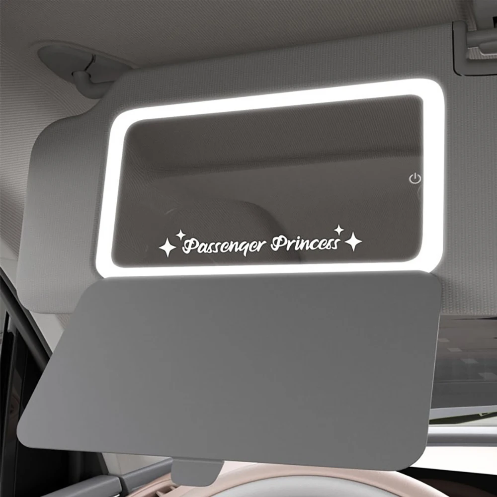 Passenger Princess Star Car Mirror Stickers Decoration Rear View Mirror Auto Vehicle Vinyl Decal Sticker Interior Accessories