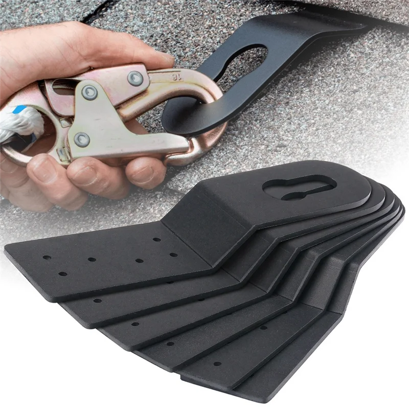 

Classy-6 Pack Heavy Duty Roof Anchor Buckle Portable Roof Anchor Hook Metal Roof Anchor For Wood Frame Building