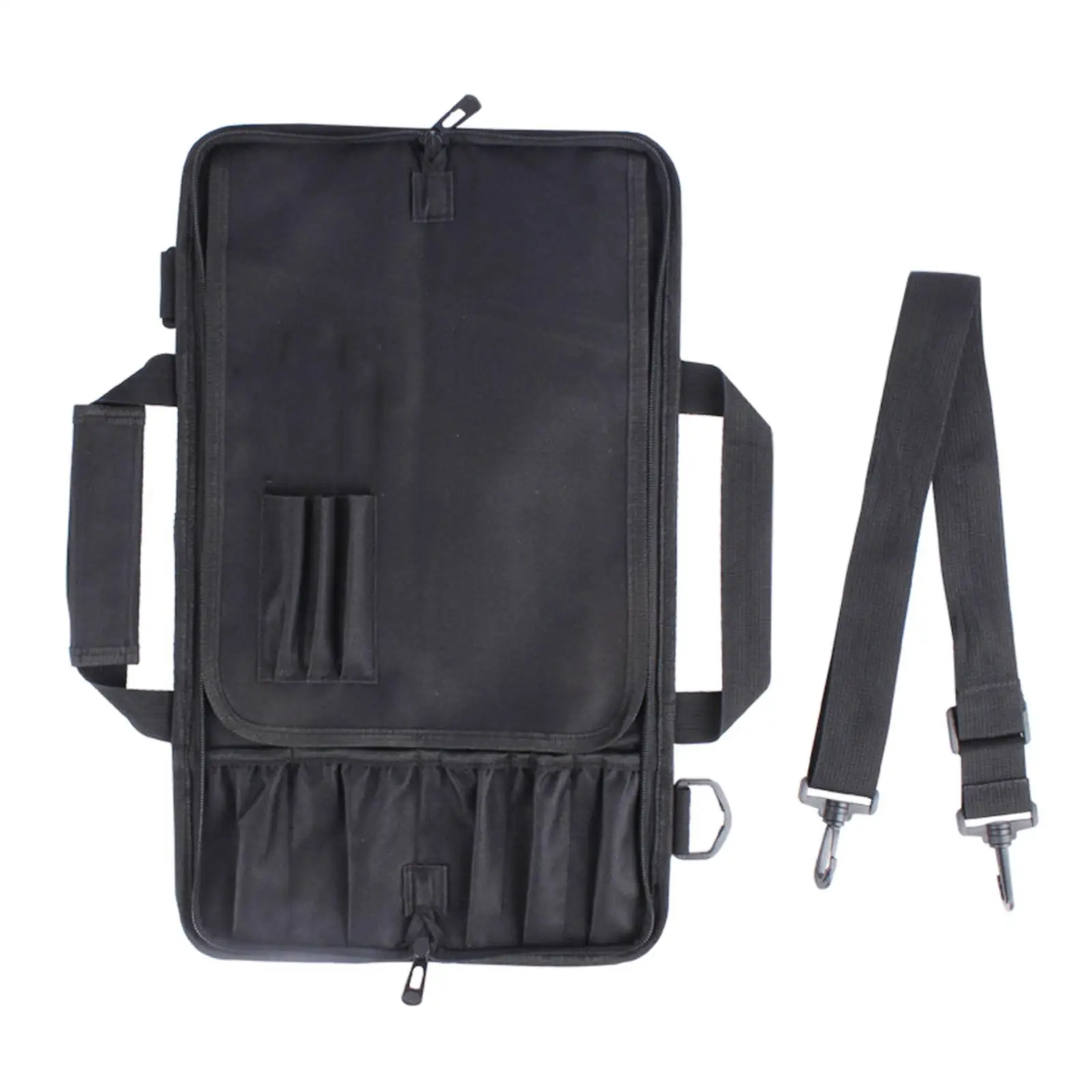 Large Capacity Chef Accessory Roll Bag Oxford Knife Holder Professional Travel Case for Kitchen Knives BBQ Camping Supplies