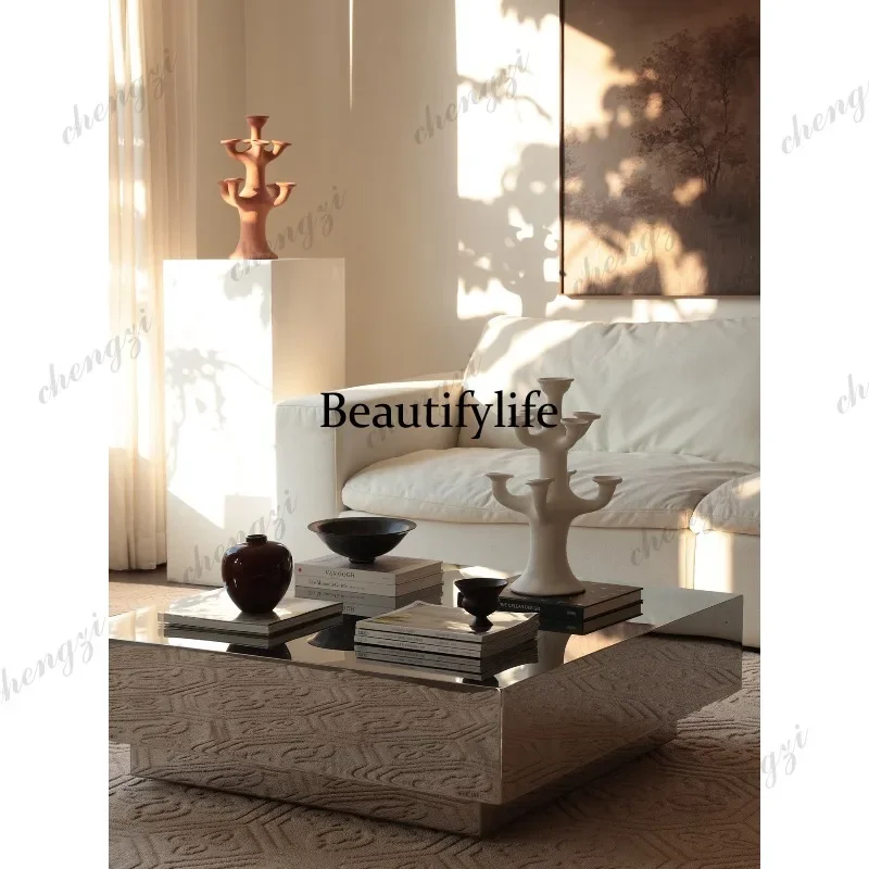 R134 Vintage Ceramic Candle Holder Ornament, Wabi-Sabi Pre-Style, High-End Model Room, Homestay Atmosphere Candle Holder