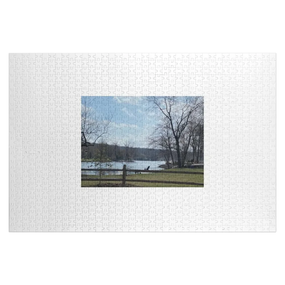 

Packanack Lake (Wayne, NJ) Jigsaw Puzzle Personalised Name Customized Picture Puzzle