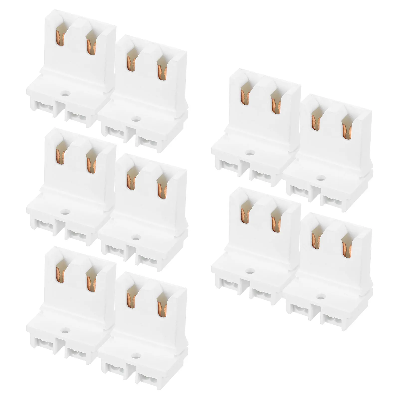 

12pcs Lamp Holder Socket Aging Test Lightweight Quick Plugin Display Rack Universal Compatibility Tool Parts
