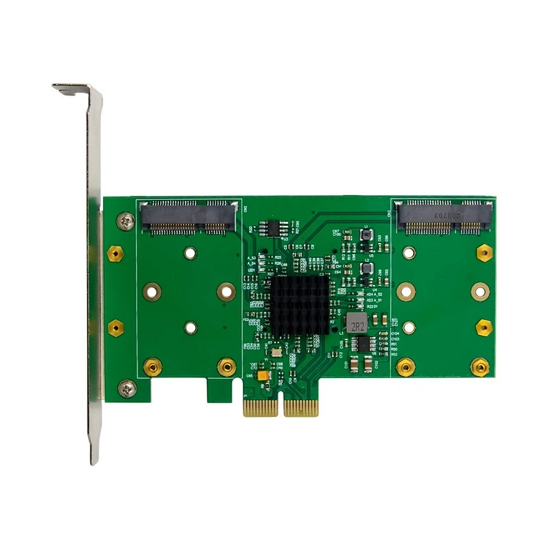 88SE9230 Raid Card PCI-E X2 Expansion Card Support 4 Port M-SATA SSD Devices RAID Function Raid Expansion Card