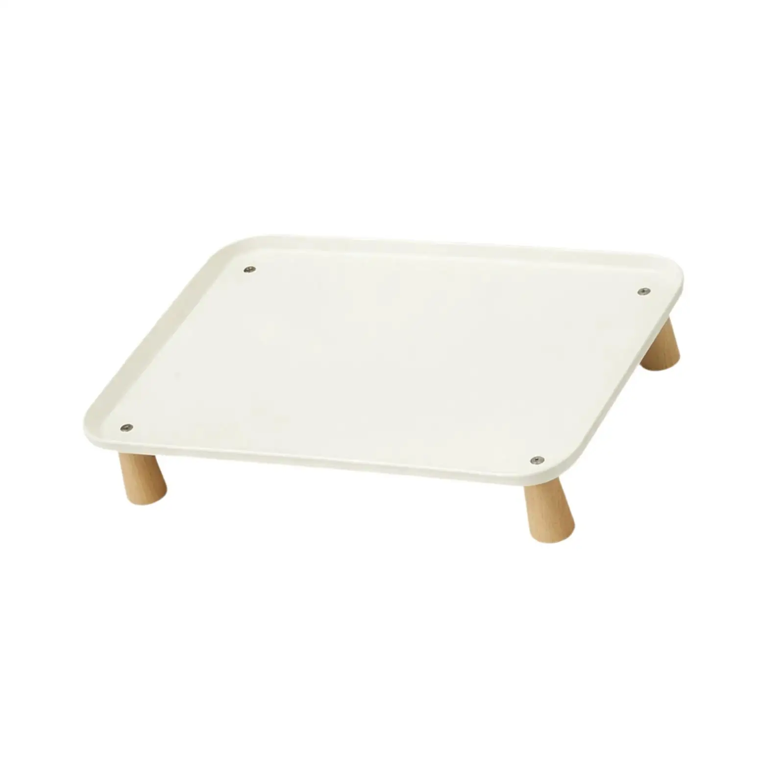 Raised Pet Feeder Stand Dog Bowl Stand Comfort Ergonomic Stable Waterproof Washable Cat Dog Bowl Tray and Dogs