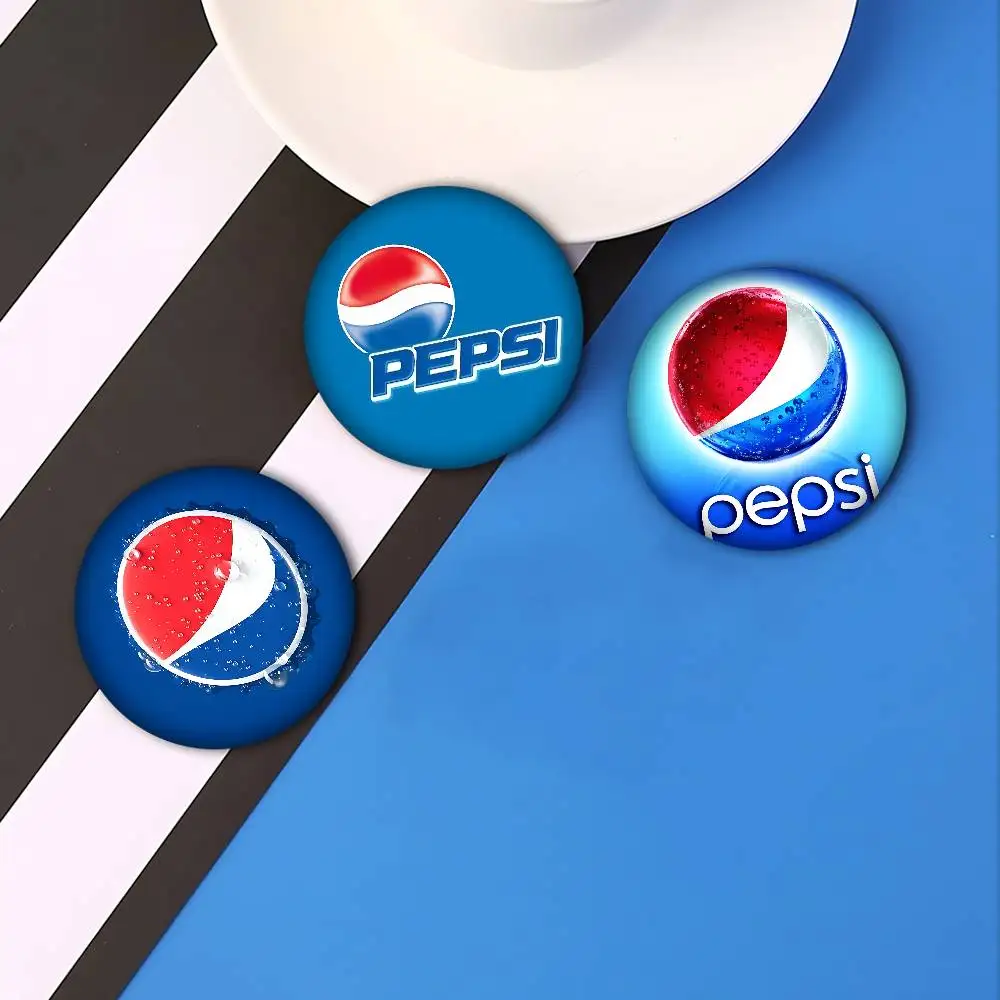 الصودا العلامة التجارية الفن-Pepsis شارات الإبداعية صفيح لينة زر دبابيس الحيوان أيقونة بروش التلبيب على ظهره شارة الملحقات دبوس