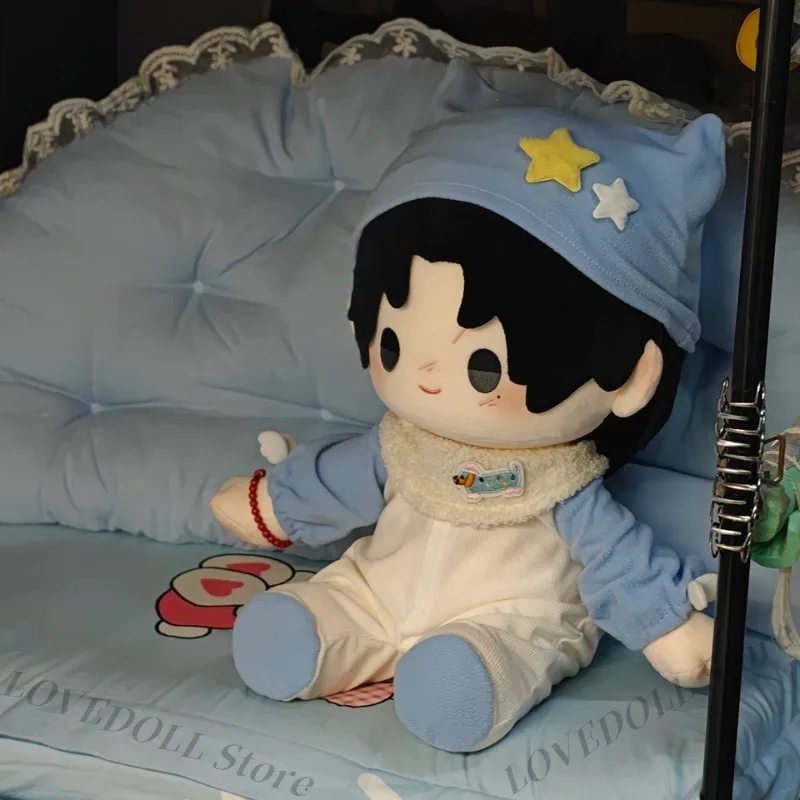 

Плюшевая кукла-фигурка 40 см по мотивам игры «Where Winds Meet» с персонажем Цзян Янь, кавайный косплей, хлопковая, в мультяшном стиле, сидячая поза, игрушка-подарок