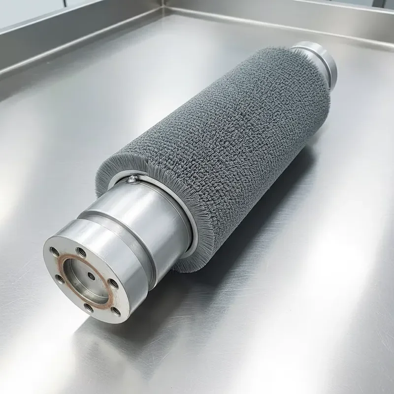Customized Industrial Nylon Wire Spiral Brush Roller for Glass Cleaning and Polishing Power Tool Accessories