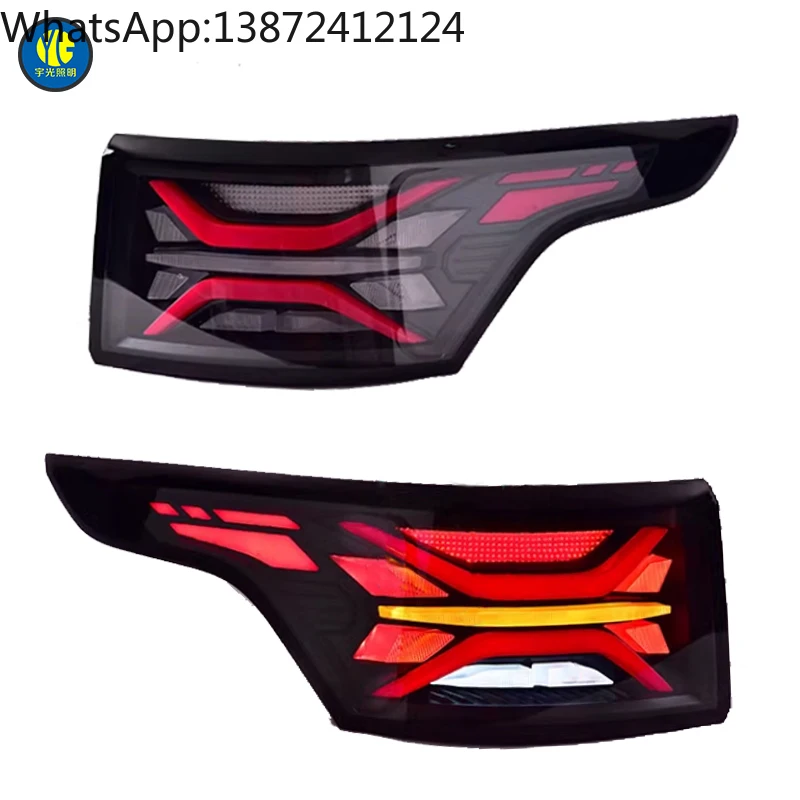 

YU GUANG for Land Range Rover Sport L494 Auto Parts Rear Lamp Upgrade LED Tail Light 2014-2022 DRL Rear Lamp Taillights