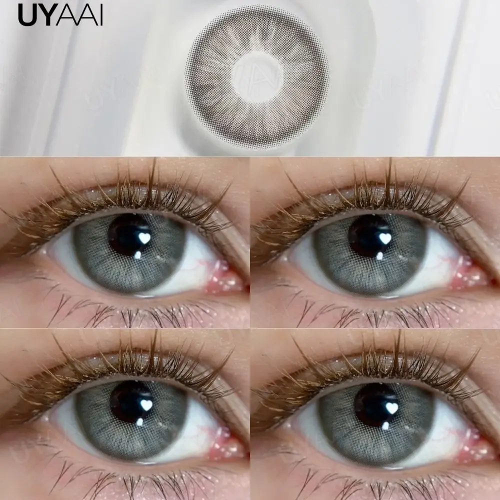 UYAAI NEUE Farbige Kontaktlinsen Beauty Blue Colorcon PATTAYA Serie Natürliche Braune Linsen Kosmetische Colorcon Beauty Soft Green Pupillenlinsen – Detail 8