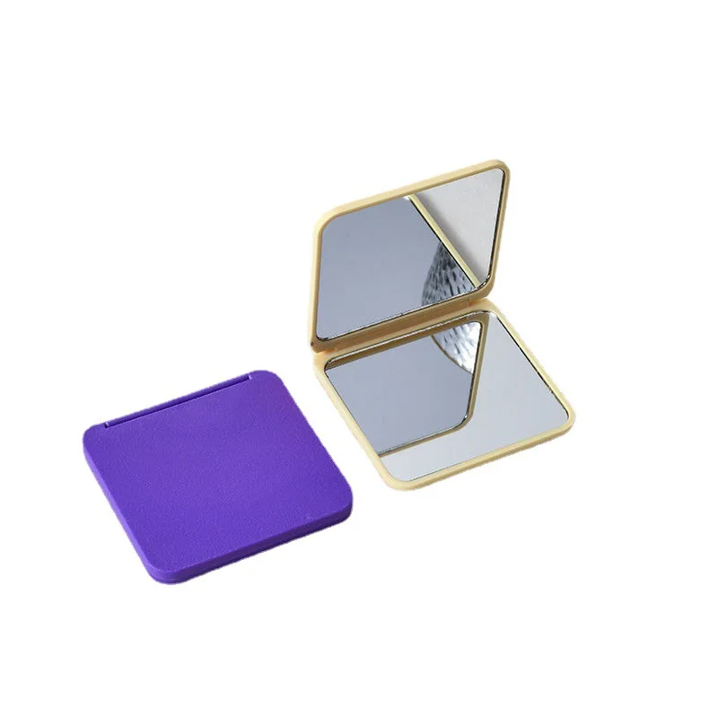 Petit miroir Portable, Mini miroir de maquillage Double face, Portable, pour dortoir d'étudiants, pliable, pour la maison et la femme