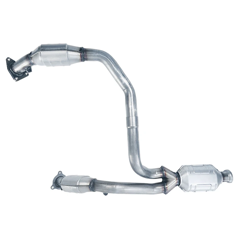 New Engine Part Muffler Direct Fit Exhaust Y Pipe Catalytic Converter For Cadillac Escalade 6.0L 2011-2014