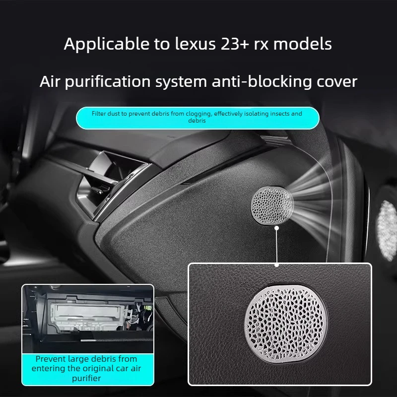 

Для Lexus RX 350h/450h/500h 2023-2025: Модифицированная накладка на дверной проем (защитная крышка фильтра) – Аксессуары для интерьера автомобиля