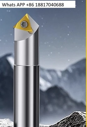 Disposable CNC milling cutter holder SSK/SSP/TCM front and back double-sided chamfering cutter, without blade