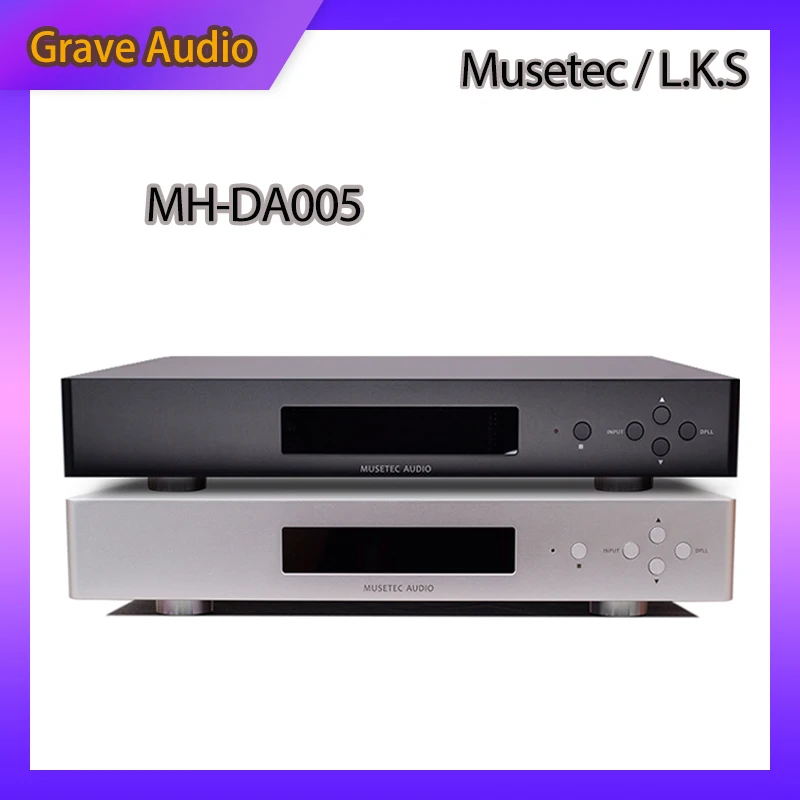 

Флагманский декодер L.K.S Audio MH-DA005 DAC ES9038pro PCM384KHz DSD512 Dop64 DAC IIS коаксиальный OPT AES EBU USB декодер