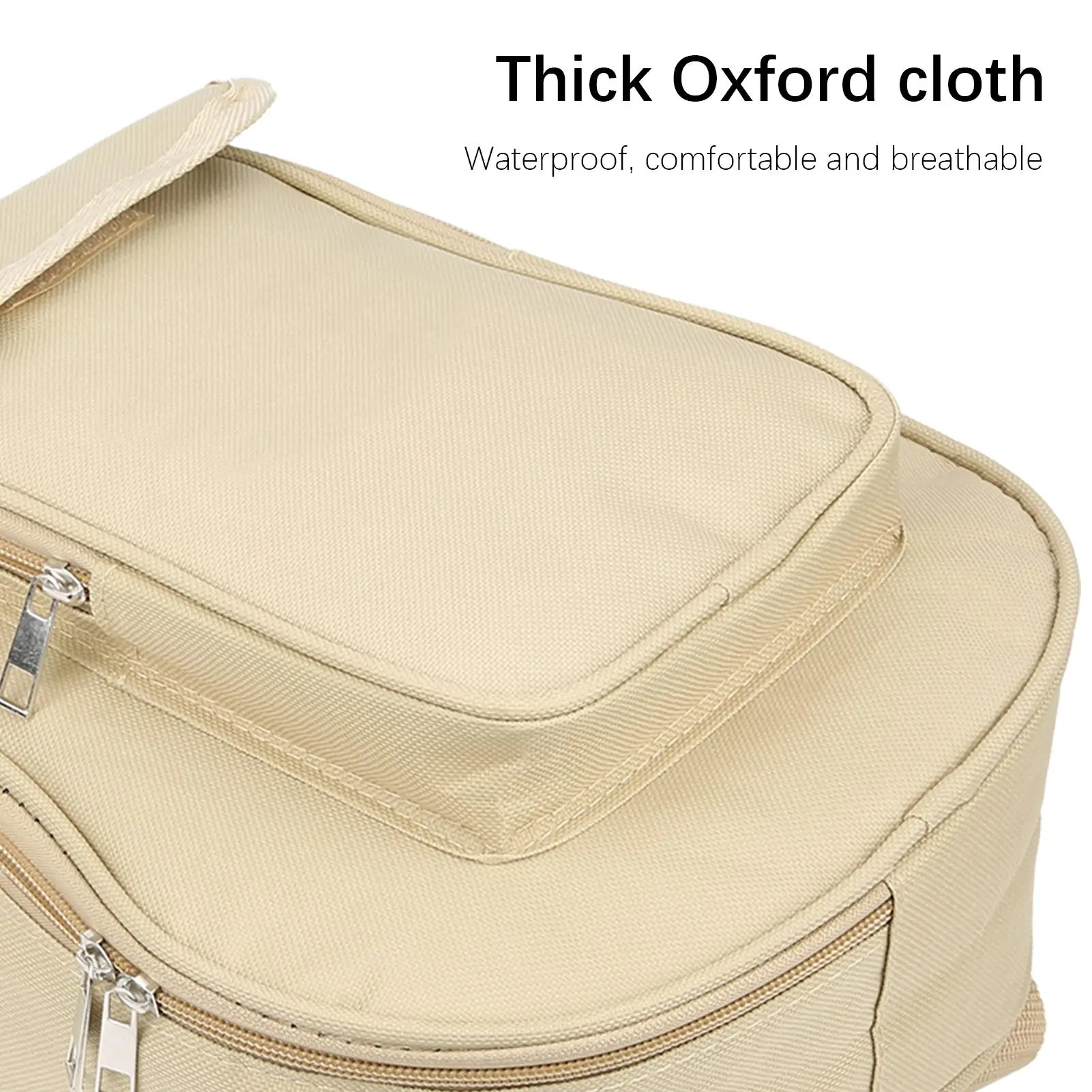 Ukulele Carry Bag Case Guitar Parts Musical Instrument Accessories Beige 24in IN‑25