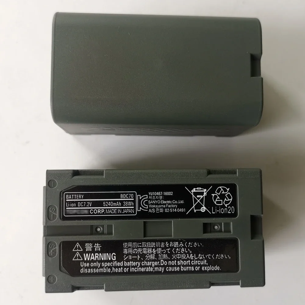 1 szt. Bateria BDC70, wysokiej jakości i fabrycznie nowa bateria do baterii BDC70, 7.2V 5200mAh