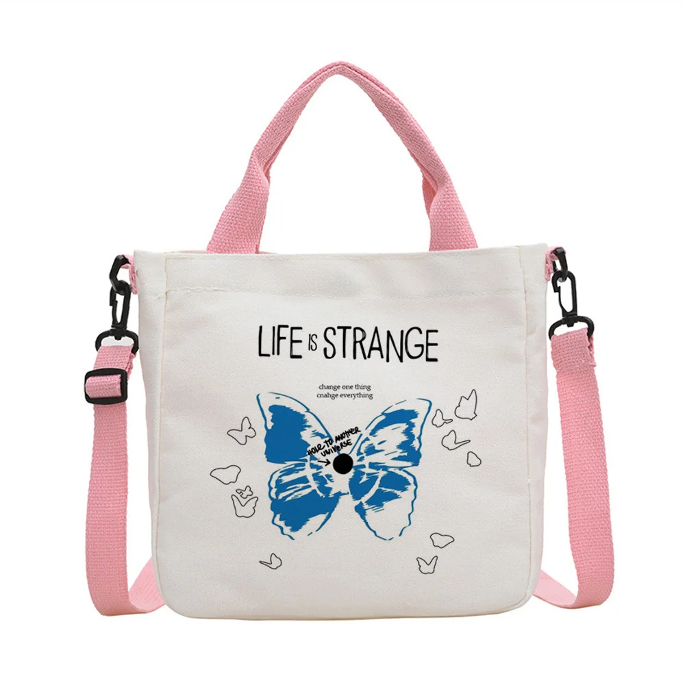 Life Is Strange tote bag einkaufstasche sac cabas y2k foldable totebag femme