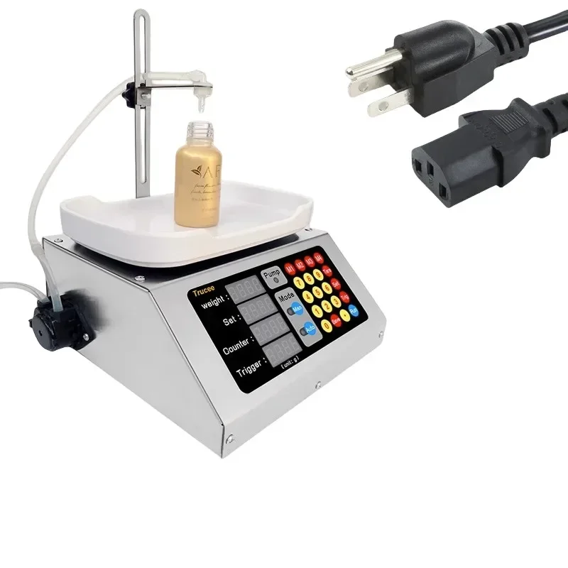 220v Electric Microfilling Machine Weighing Peristaltic Pump Liquid Automatic Quantitative Dividing Machine