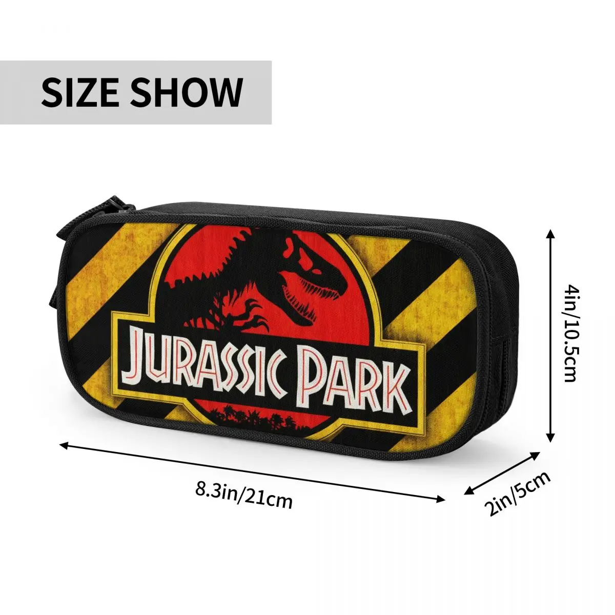 

Пеналы «Парк Юрского периода» Сумка для ручек Студенческая большая сумка для хранения офиса на молнии Пенал