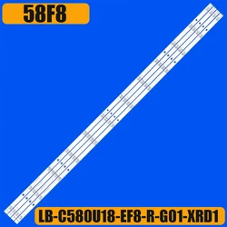 LED Backlight strip For LT58HU92 AW58B4K AL58SBUHD AT-U58S840 58F8UA 58FSU32B GT9USF58G 58D2P 58F8 58DP600 58A5U 58A5UP
