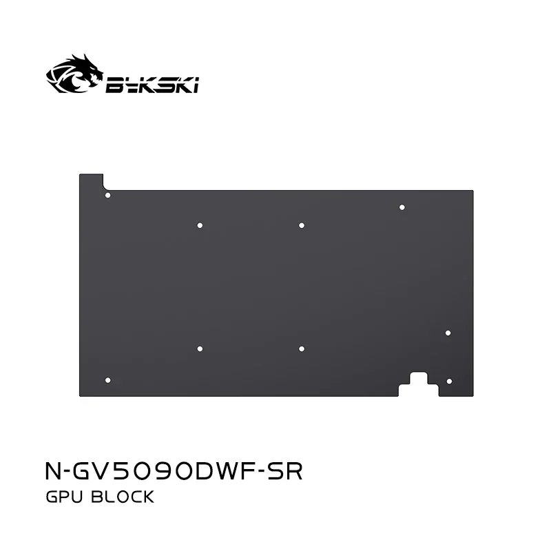 Bykski N-GV5090DWF-SR GPU Block for GIGABYTE RTX5090D GAMING/ WINDFORCE OC 32G Graphics Card Thickened Copper Plate