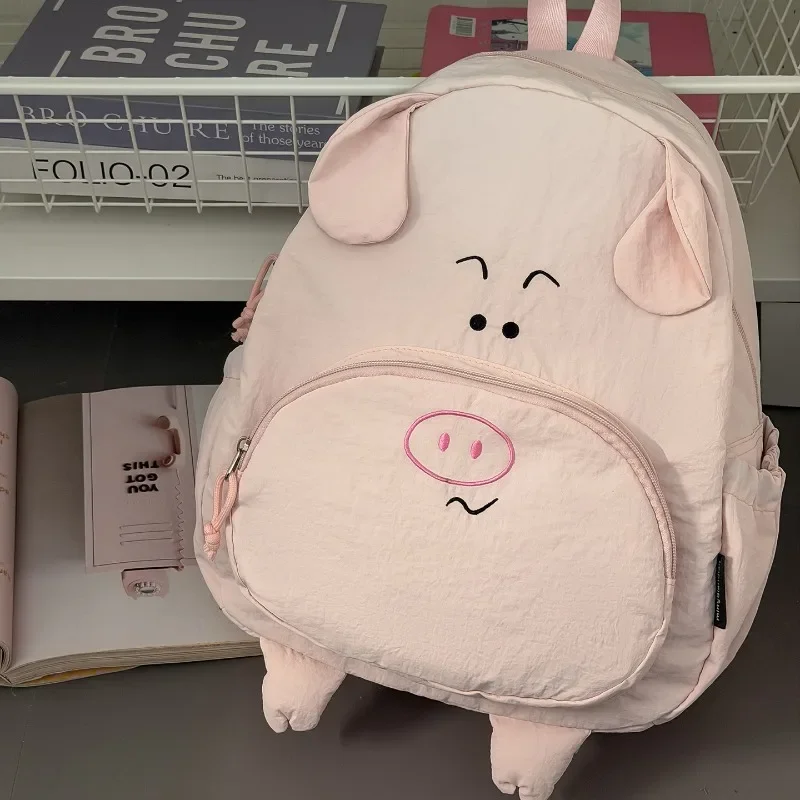 Sweet Cute Teenage Girls Mochila School Student Backpack Large Capaci Mochilas Preppy Style Bag Portable Bolsas Feminina Bags