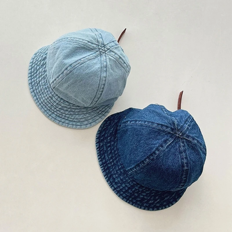 Nouveau chapeau en pour les tout-petits, pare-soleil Camping en plein air, casquette Baseball Vintage pour bébés en