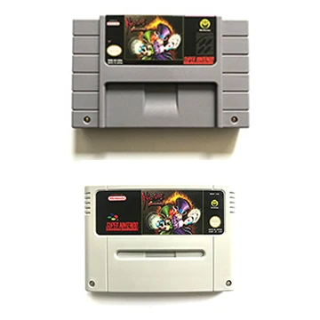 Nightmare Busters game cartridge For snes ntsc pal video game