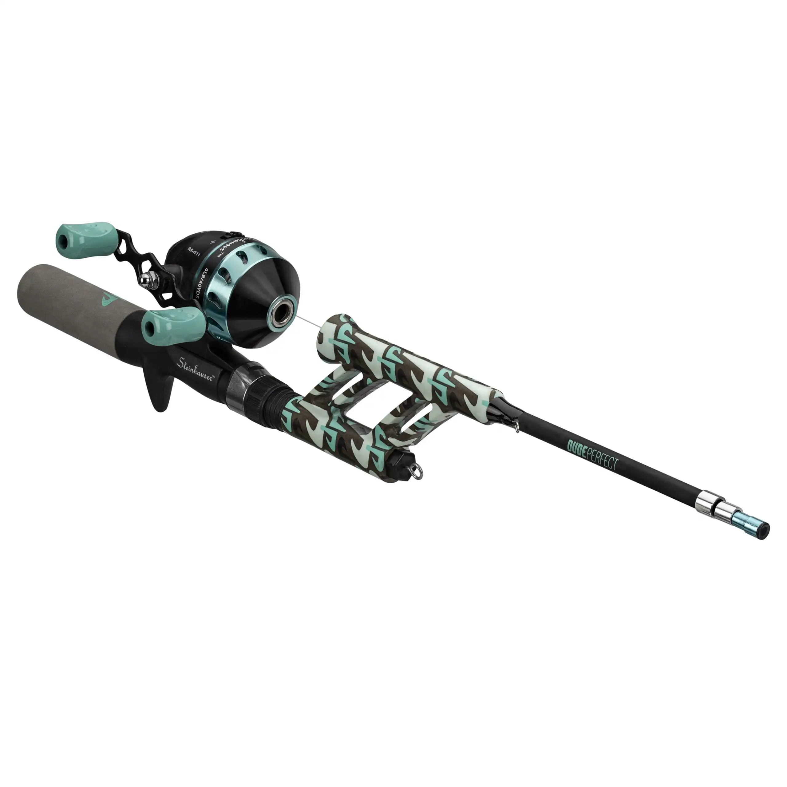 

Profishiency Dude Perfect Telescopic Spincast Fiberglass Combo
