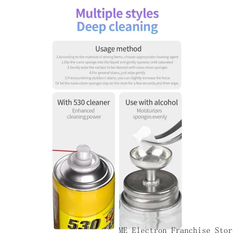 T5EA Professions Screen Cleaner Set NC800 Cleaning Sponge لأجهزة الكمبيوتر المحمولة لسماعات الأذن