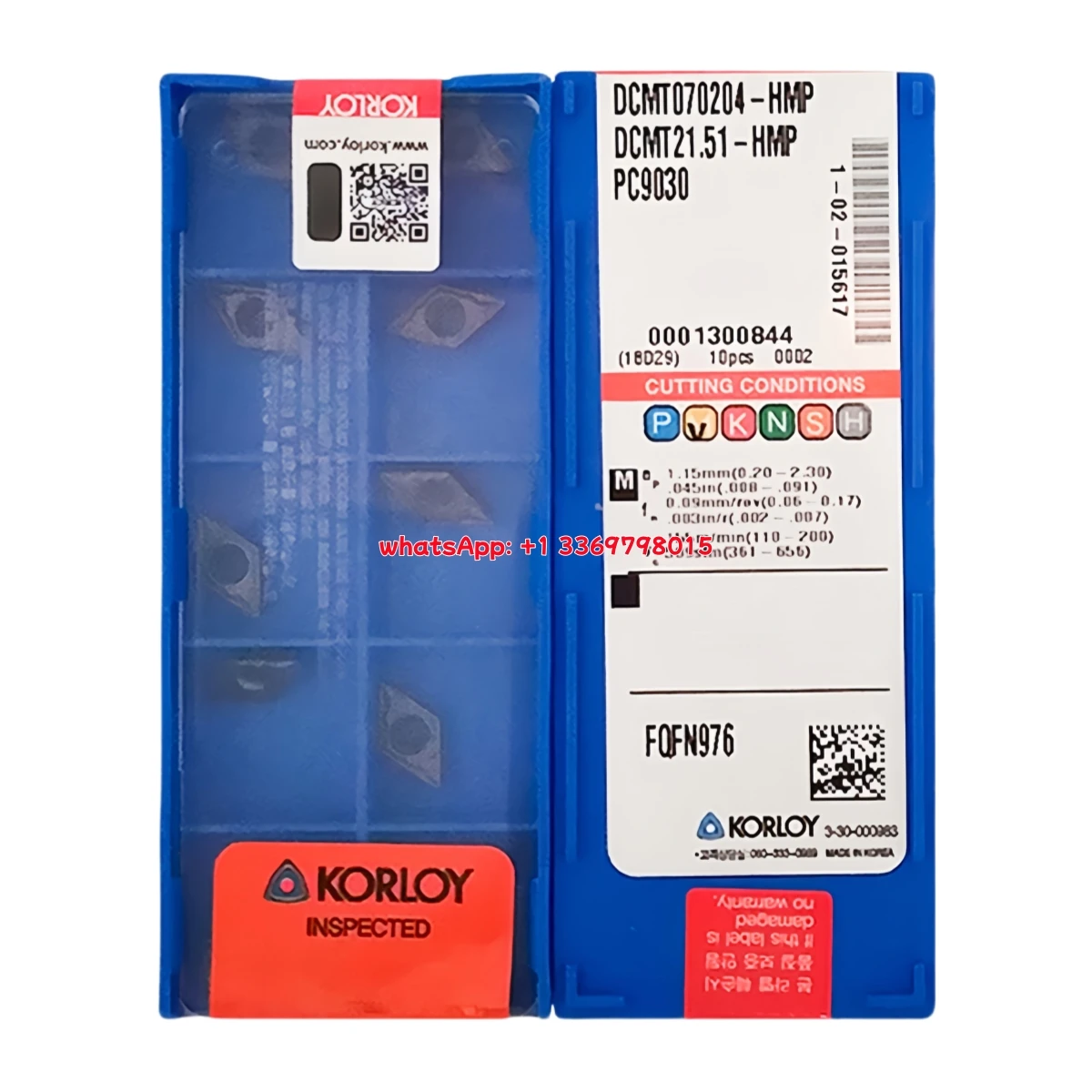 

10 шт. KORLY 100% оригинал DCMT DCMT07 DCMT11 DCMT0702 04 08 DCMT11T3 02 04 08-HMP PC5300 PC9030 Токарная вставка