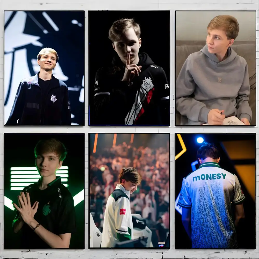 esports gamer fan art C-CS2 Pro Monesy Poster Premium Decor Art & Gift for Household Lounge Home Ornaments