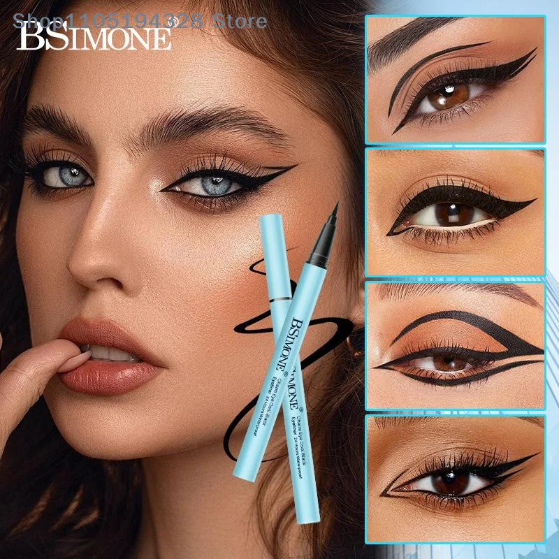 BSIMONE 2g Makeup Ultimate Black Liquid Eyeliner Długotrwały Wodoodporny Eyeliner w Płynie w Kształcie Pisaka Ładne Narzędzia do Makijażu Kosmetyki Upiększające