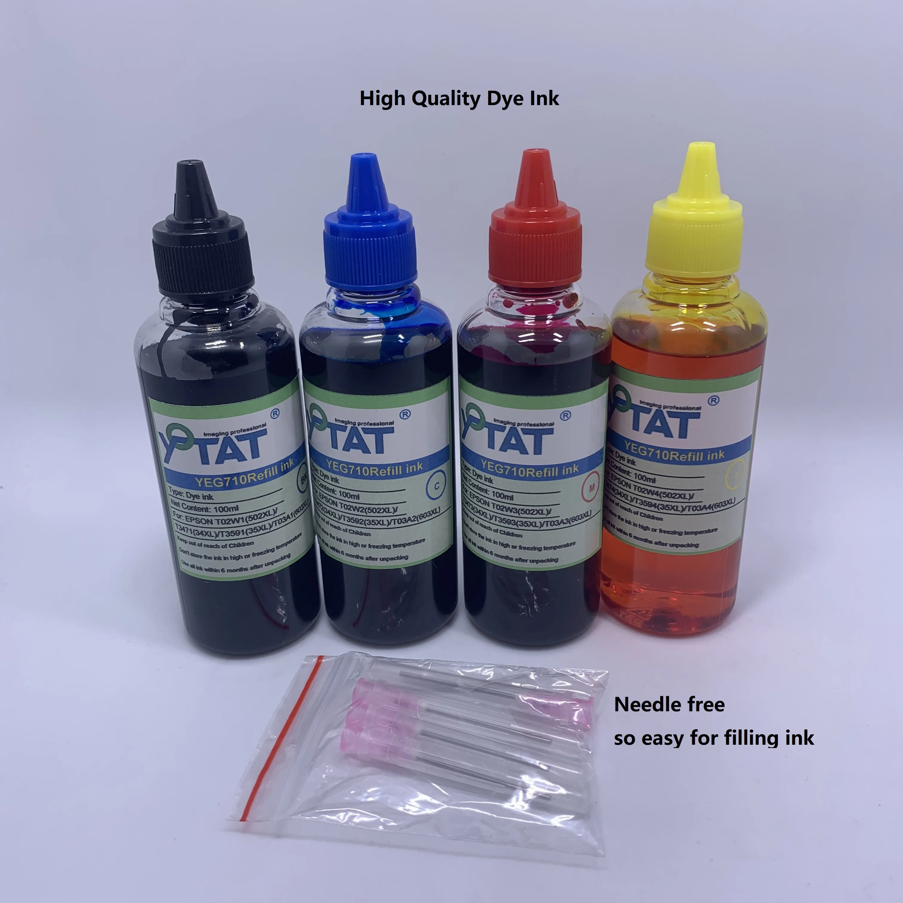 

400ml Refill Dye Ink for XP-2100/XP-2105/XP-3100/XP-3105/XP-4100/XP-4105,WorkForce WF-2810DWF/WF-2830DWF/WF-2835DWF/WF-2850DWF